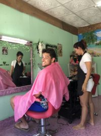 Barber shop v Thajsku